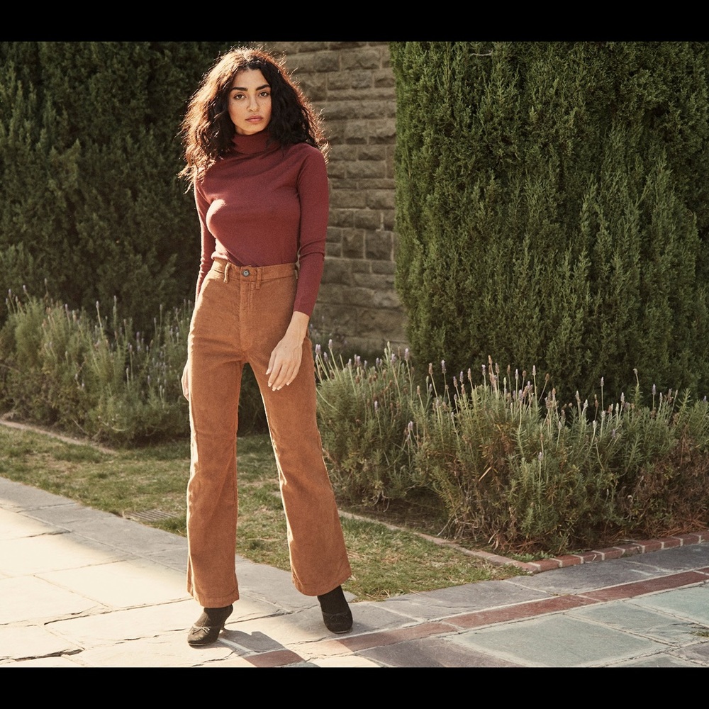 Dôen Melody Corduroy Pants - pecan (brown)